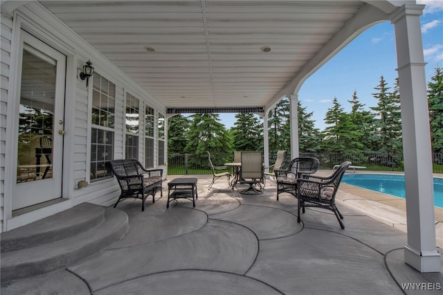 9100 Beech Meadow Ct, Clarence, NY 14032 - view of patio / terrace