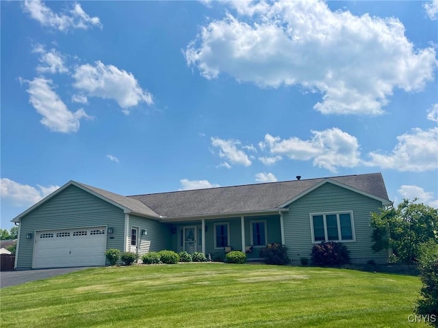 124 Willow Tree Ter, Oneida-Inside, NY 13421 - ranch-style house featuring an attached garage, a front yard, and driveway