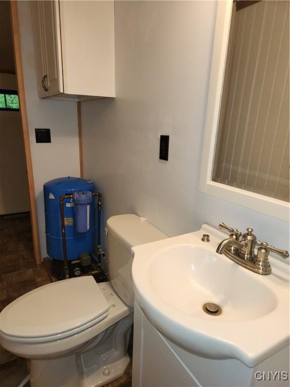 381 French Rd, Morehouse, NY 13324 - half bath featuring vanity and toilet