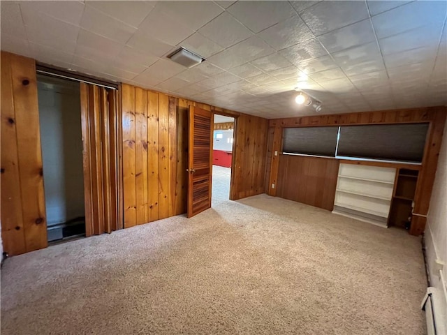 793 Helendale Rd, Irondequoit, NY 14609 - finished below grade area with carpet and wood walls