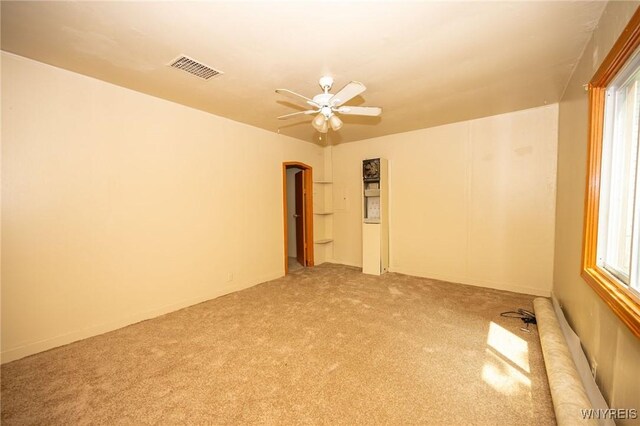 965 Walden Ave, Buffalo, NY 14211 - carpeted spare room featuring ceiling fan