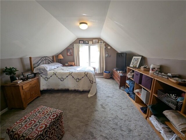 311 Raphael Ave, Salina, NY 13211 - carpeted bedroom with lofted ceiling