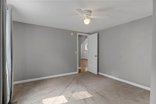43 Hager Rd, Greece, NY 14616 - carpeted empty room featuring ceiling fan and baseboards