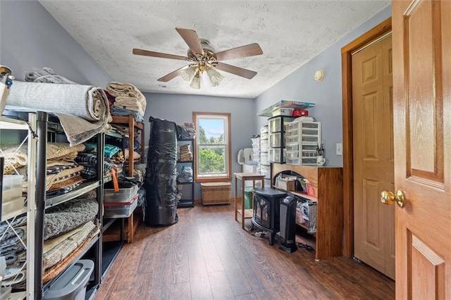 13385 Seneca St, Savannah, NY 13146 - storage room featuring a ceiling fan