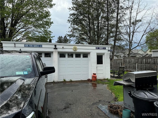 130 S 6th St, Olean-City, NY 14760 - view of garage