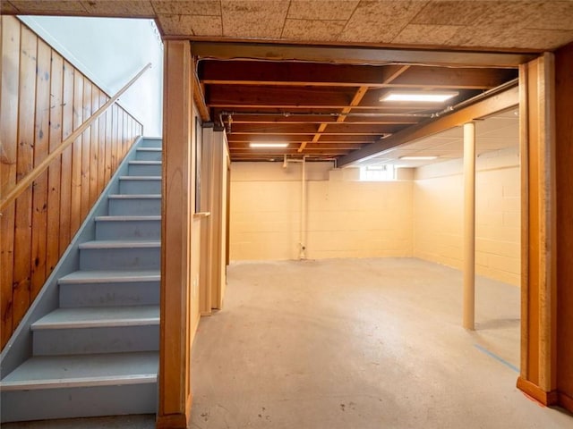 257 Longridge Ave, Greece, NY 14616 - basement with stairs