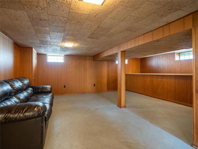257 Longridge Ave, Greece, NY 14616 - basement featuring wooden walls