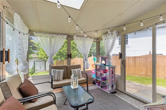 11 Shadow Ln, Gates, NY 14606 - fenced backyard with an outdoor hangout area and a patio