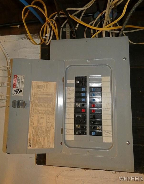 1862 Kenmore Ave, Buffalo, NY 14216 - utility room featuring electric panel