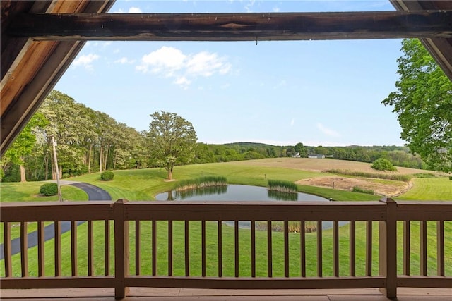 2203 State Route 14 N, Lyons, NY 14489 - balcony featuring a water view