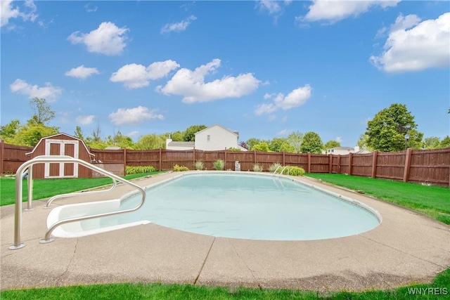 1 Woodstream Dr, Lancaster, NY 14086 - view of pool featuring an outdoor structure