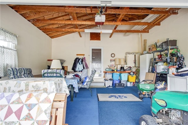 1 Woodstream Dr, Lancaster, NY 14086 - garage featuring a garage door opener