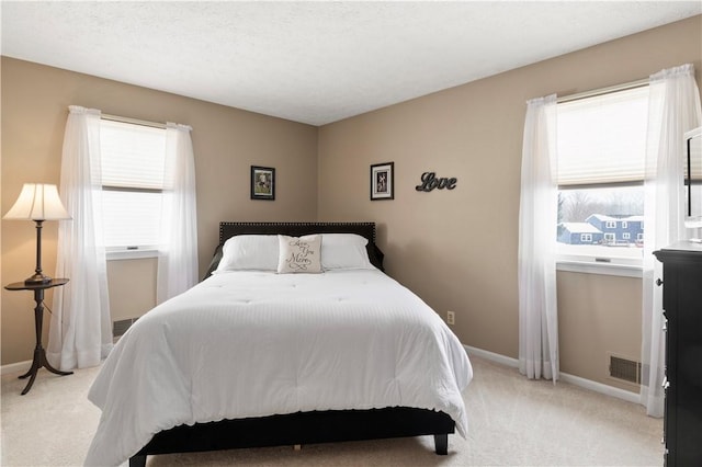 439 Red Apple Ln, Greece, NY 14612 - bedroom with light colored carpet, multiple windows, and baseboards