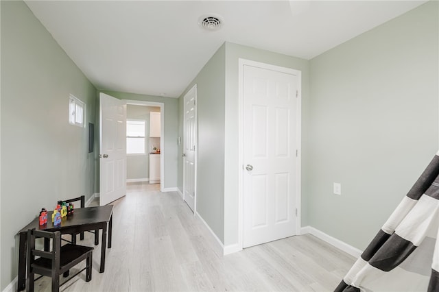 237 Heberle Rd, Irondequoit, NY 14609 - hall featuring light wood-type flooring