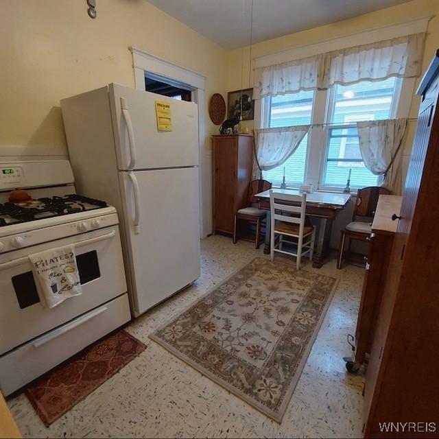 50 Gualbert Ave, Cheektowaga, NY 14211 - kitchen with white appliances