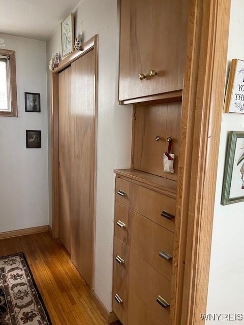 50 Gualbert Ave, Cheektowaga, NY 14211 - corridor featuring light wood finished floors and baseboards