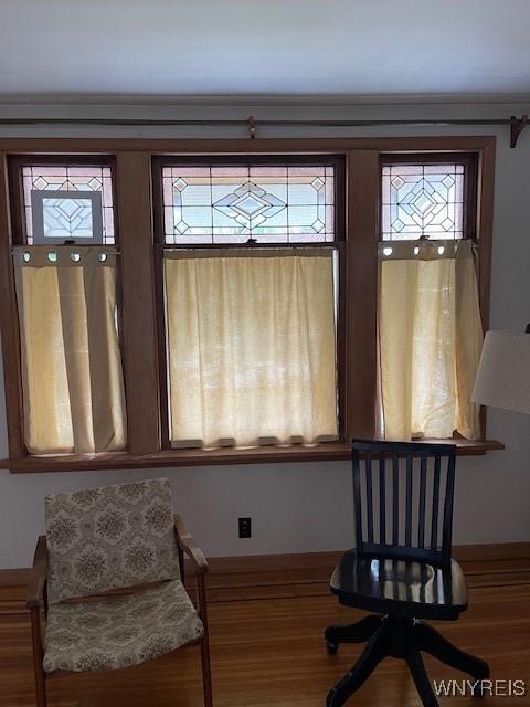 50 Gualbert Ave, Cheektowaga, NY 14211 - sitting room with wood finished floors and baseboards