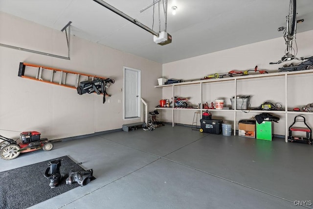 163 Golden Meadows Way, Camillus, NY 13164 - garage featuring a garage door opener