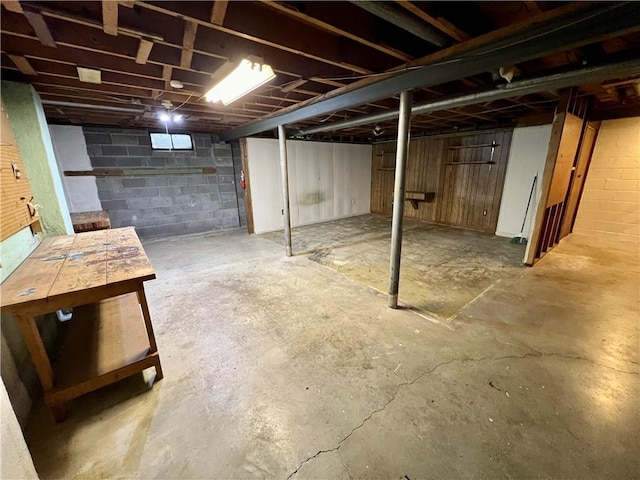 137 Matthew Cir, Horseheads, NY 14845 - view of unfinished below grade area