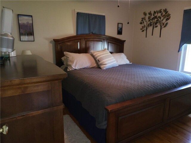313 Gardner Rd, Horseheads, NY 14845 - bedroom with dark wood-type flooring