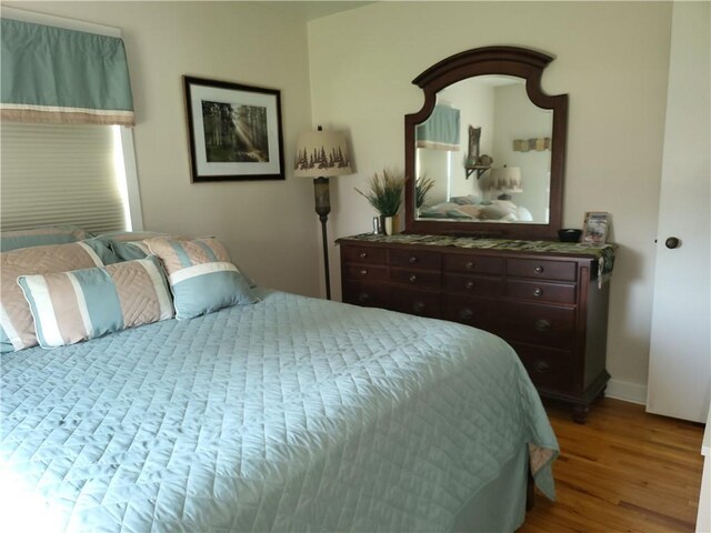 313 Gardner Rd, Horseheads, NY 14845 - bedroom featuring wood finished floors and baseboards