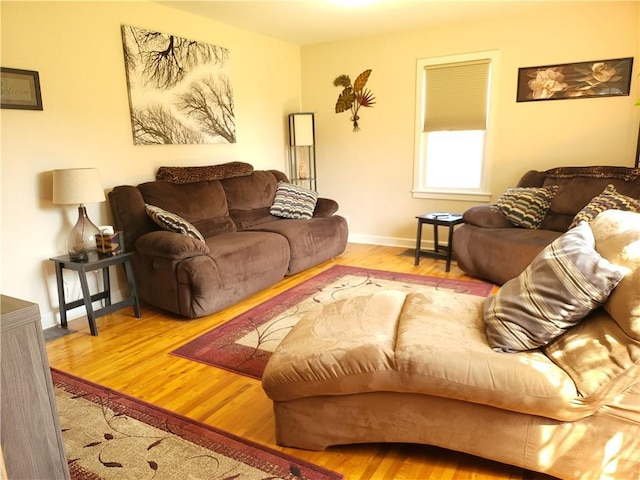 313 Gardner Rd, Horseheads, NY 14845 - living room with wood finished floors and baseboards