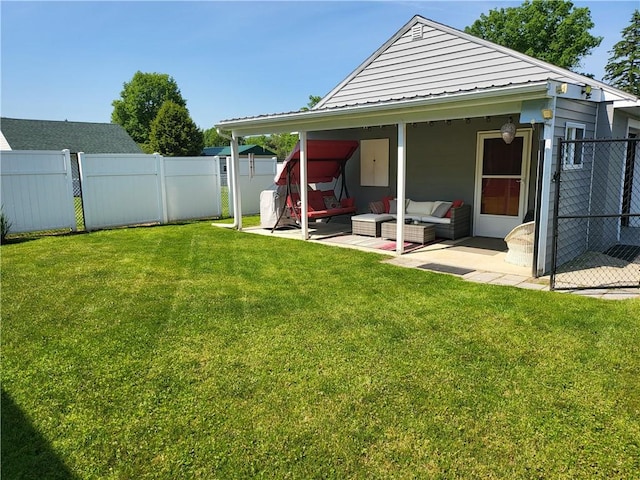 313 Gardner Rd, Horseheads, NY 14845 - view of yard featuring outdoor lounge area and a patio