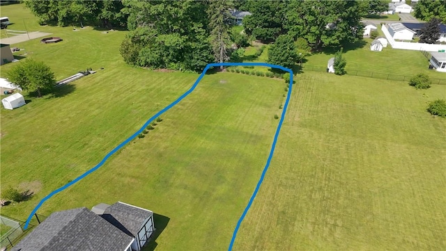 313 Gardner Rd, Horseheads, NY 14845 - aerial overview of property's location with property parcel outlined