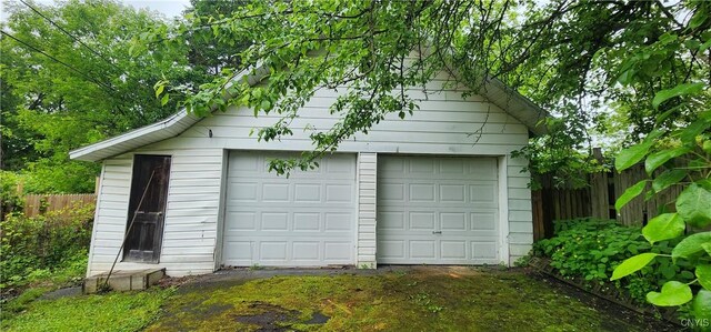 16 Bryant St, Utica, NY 13502 - view of detached garage