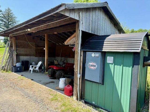 251 Pearsall Rd, Westford, NY 12155 - view of outbuilding with a carport