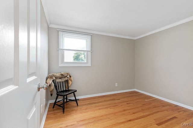 4190 Stepping Stone Ln, Clay, NY 13090 - living area with crown molding, light wood-type flooring, and baseboards