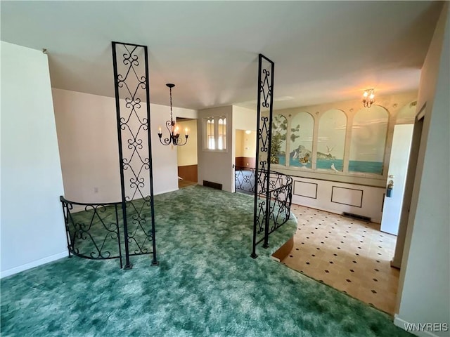 21 Kathy Ln, West Seneca, NY 14224 - interior space featuring a chandelier