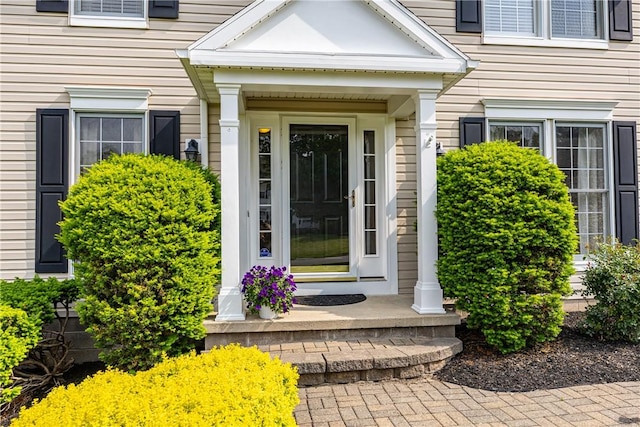 2 Princeton Ln, Perinton, NY 14450 - entrance to property featuring covered porch