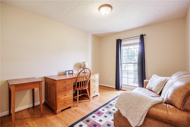 2 Princeton Ln, Perinton, NY 14450 - office space featuring light wood-style flooring, baseboards, and a textured ceiling