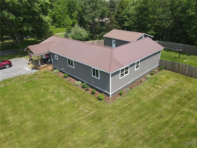 8 Office Rd, Fowler, NY 13642 - aerial view of property and surrounding area