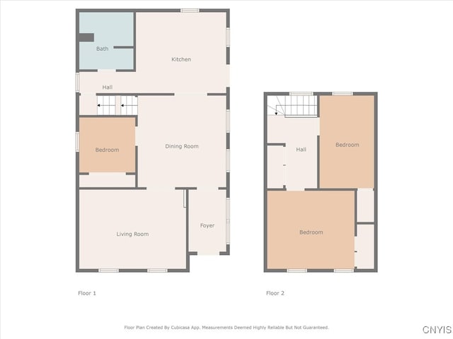 308 Lewis St, Syracuse, NY 13204 - home floor plan