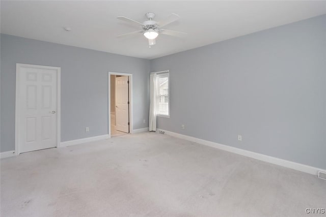 207 Falling Brook Path, Manlius, NY 13066 - unfurnished bedroom featuring light carpet, baseboards, and connected bathroom