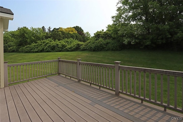 207 Falling Brook Path, Manlius, NY 13066 - deck with a yard