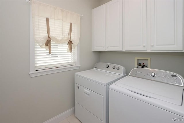 207 Falling Brook Path, Manlius, NY 13066 - laundry area with washer and dryer, cabinet space, and baseboards
