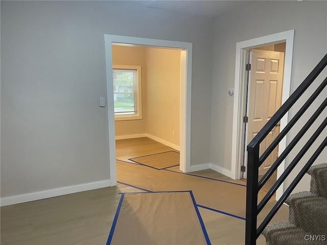 530 Lenox Ave, Oneida, NY 13421 - corridor with stairway and wood finished floors