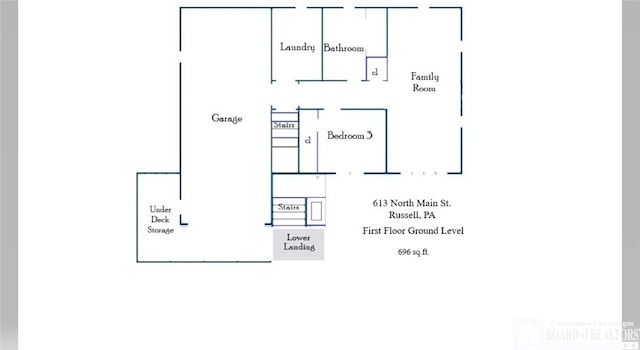613 N Main St, Pine Grove Township, PA 16345 - view of room layout