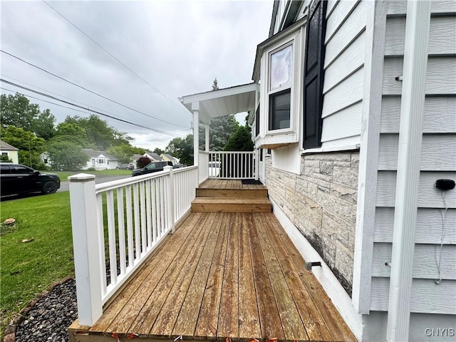 104 Lansdale Rd, Dewitt, NY 13057 - view of deck