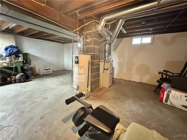 104 Lansdale Rd, Dewitt, NY 13057 - below grade area featuring water heater