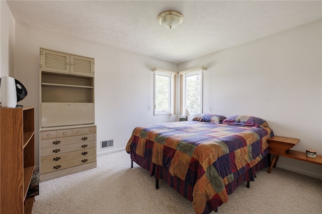 204 Red Hickory Dr, Greece, NY 14626 - bedroom with light carpet, a textured ceiling, and baseboards