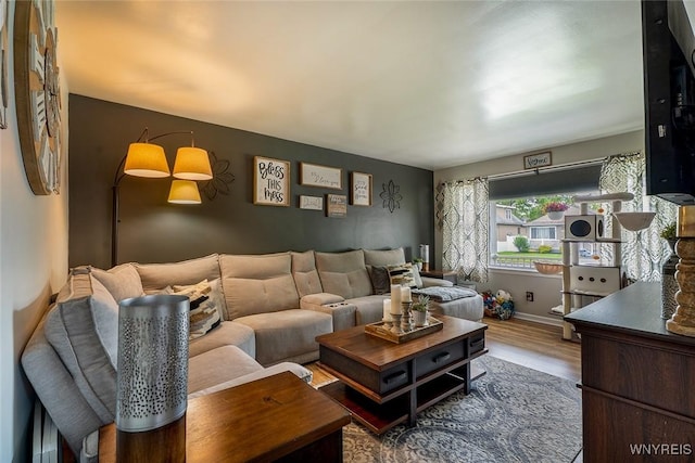 157 73rd St, Niagara Falls, NY 14304 - living room featuring wood finished floors