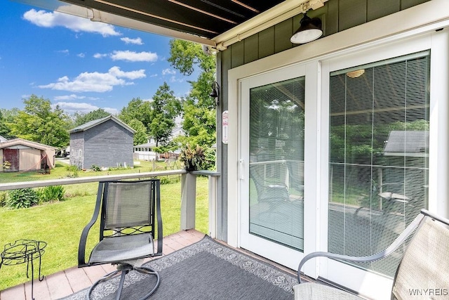 57 Savage Pl, Aurora, NY 14052 - view of balcony