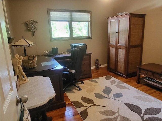 76 Belaire Dr, Big Flats, NY 14845 - home office with wood finished floors