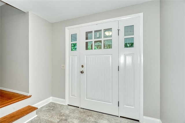 54 Hillary Dr, Chili, NY 14624 - entryway with baseboards