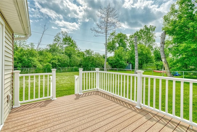 54 Hillary Dr, Chili, NY 14624 - deck with view of wooded area