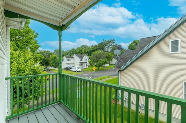 286 Troup St, Rochester, NY 14608 - deck featuring a residential view